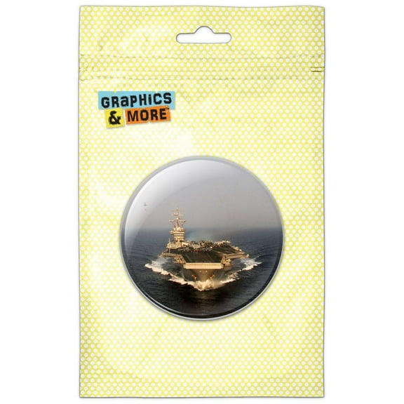 United States Navy Aircraft Carrier USS Eisenhower Refrigerator Button Magnet