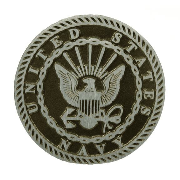 United States Navy Aluminum Grave Marker,