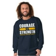 thumbnail image 1 of United States Navy Courage Strength Unisex Plus Size Sweatshirt Brisco Brands 3X, 1 of 5