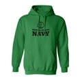 thumbnail image 1 of United States Navy Crest Adult Hooded Sweatshirt, 1 of 3