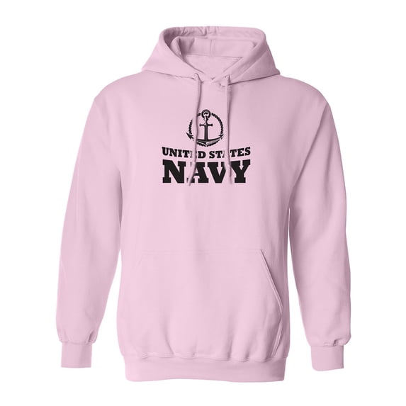 United States Navy Crest Adult Hooded Sweatshirt
