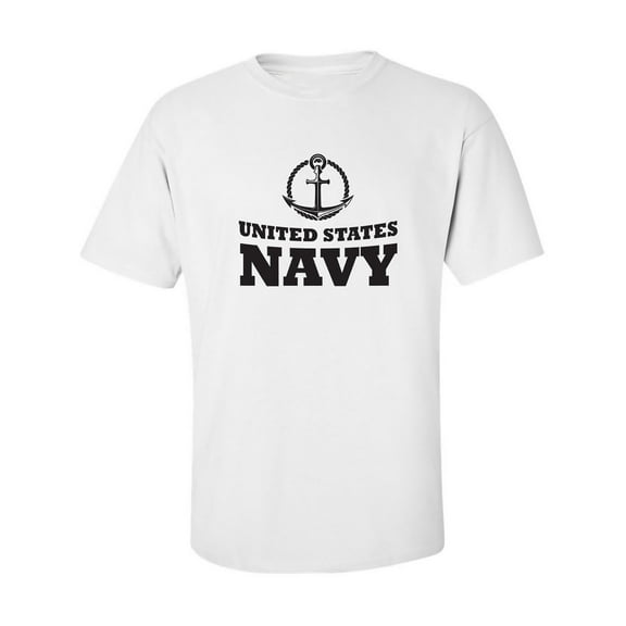 United States Navy Crest Adult Short Sleeve T-shirt