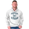 thumbnail image 1 of United States Navy Eagle Anchor Hoodie Sweatshirt Women Men Brisco Brands X, 1 of 1