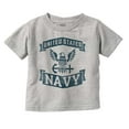 thumbnail image 1 of United States Navy Eagle Anchor Logo Toddler Boy Girl T Shirt Infant Toddler Brisco Brands 12M, 1 of 6