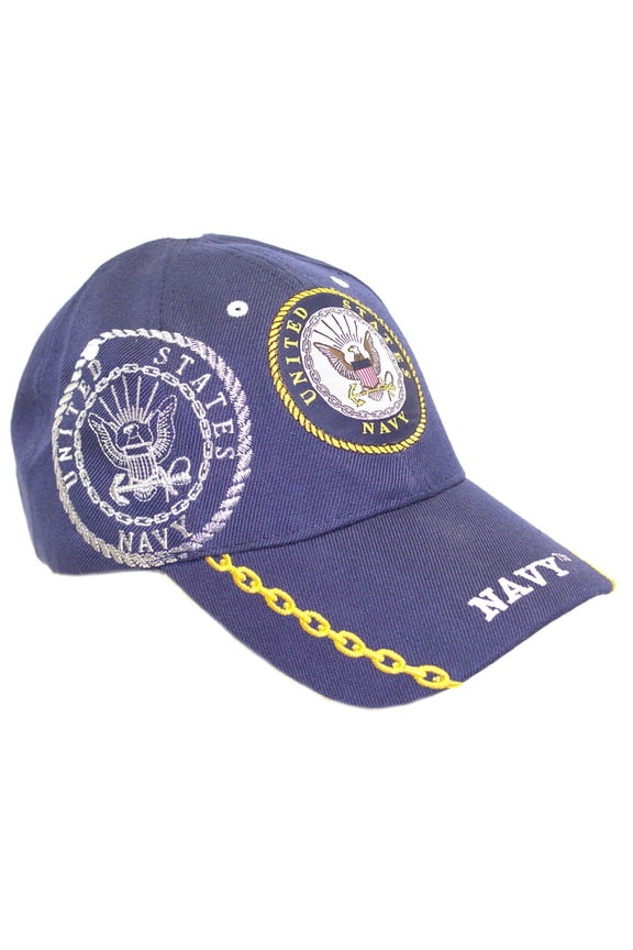United States Navy Gold Chain Adjustable Hat
