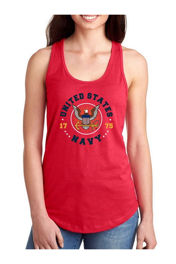 United States Navy Racerback Tank Women -Navy Designs, Female x-Large