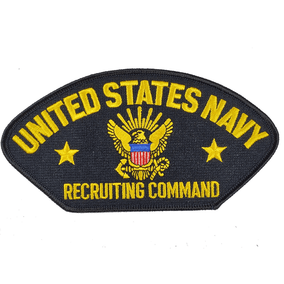 United States Navy Recruiting Command Patch - Great Color - Veteran Owned Business