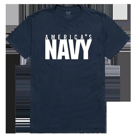 United States Navy Relaxed Graphic T-Shirt, Navy - Large