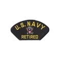 thumbnail image 1 of United States Navy Retired Emblem Patch, 1 of 2