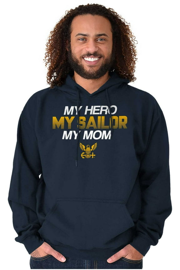 United States Navy Sailor Mom Mother Hoodie Sweatshirt Women Men Brisco Brands M