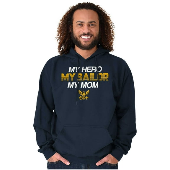United States Navy Sailor Mom Mother Hoodie Sweatshirt Women Men Brisco Brands S