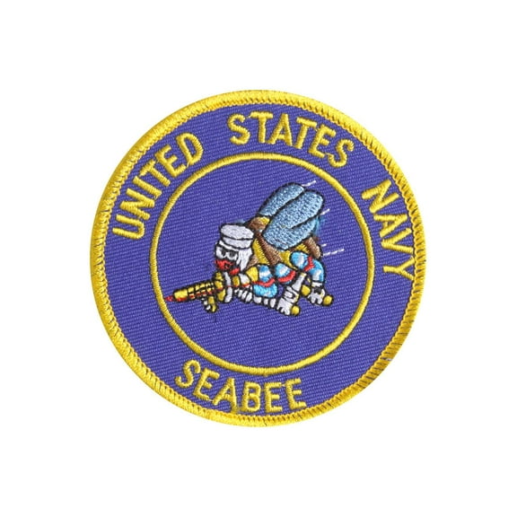 United States Navy Seabee Emblem Patch