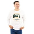 thumbnail image 1 of United States Navy Semper Fortis 1775 Long Sleeve TShirt Men Women Brisco Brands M, 1 of 6