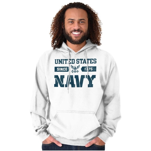 United States Navy Since 1775 Hoodie Sweatshirt Women Men Brisco Brands M