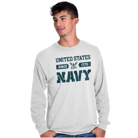 United States Navy Since 1775 Long Sleeve TShirt Men Women Brisco Brands S