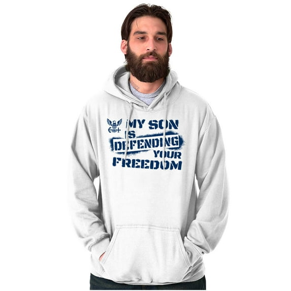 United States Navy Son Defending Freedom Hoodie Sweatshirt Women Men Brisco Brands M