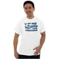 thumbnail image 1 of United States Navy Son Defending Freedom Men's Graphic T Shirt Tees Brisco Brands M, 1 of 6