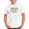 thumbnail image 1 of United States Navy T-Shirt Men -Navy Designs, Male Large, 1 of 3
