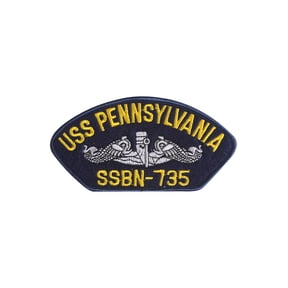 United States Navy USS Pennsylvania SSBN-735 Patch