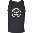 thumbnail image 1 of United States Navy Veteran Circle Logo Adult Tank Top, 1 of 3