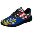 thumbnail image 1 of United States Navy Veteran Shoes Sneakers for Women Men Black Size 11, 1 of 7