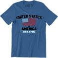 thumbnail image 1 of United States Of America Est. 1776 - Patriotic Freedom Men's T-Shirt, 1 of 4