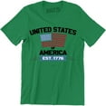 thumbnail image 1 of United States Of America Est. 1776 - Patriotic Freedom Men's T-Shirt, 1 of 4