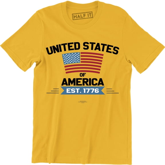 United States Of America Est. 1776 - Patriotic Freedom Men's T-Shirt