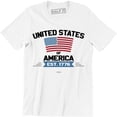 thumbnail image 1 of United States Of America Est. 1776 - Patriotic Freedom Men's T-Shirt, 1 of 4