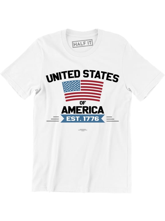 United States Of America Est. 1776 - Patriotic Freedom Men's T-Shirt