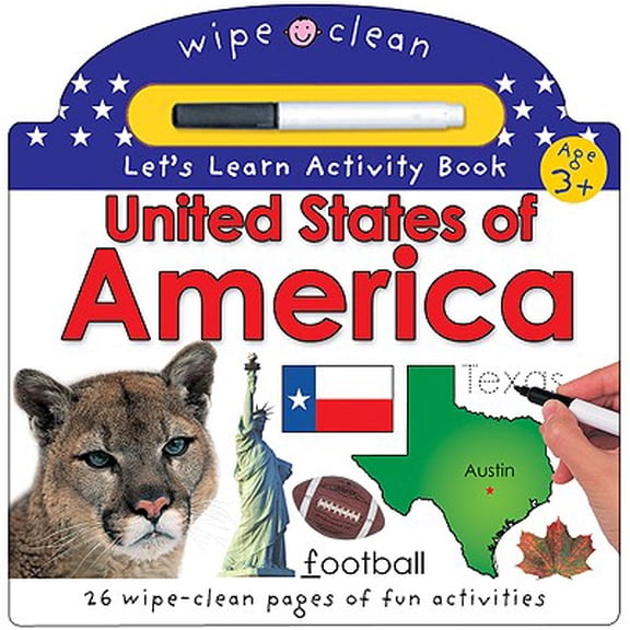 Pre-Owned United States Of America Let'S Learn Activity Book