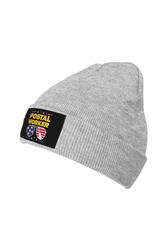 United States Postal Worker Unisex Knitted Hats Fashionable Autumn And Winter Warm Beanie Knitted Hip-Hop Hat