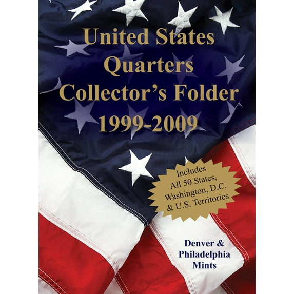 United States Quarters Collectors Folder (Board Book)