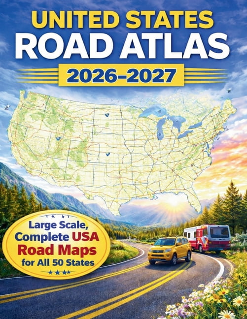 Explore Road Atlas Maps For Reliable Navigation And Travel Planning United States Road Atlas 2026 2027 Large Scale Complete USA Road Maps For All 50 States Clear Interstates Accurate Paperback 7f66f4d4 1d0f 4ed3 Ba72 