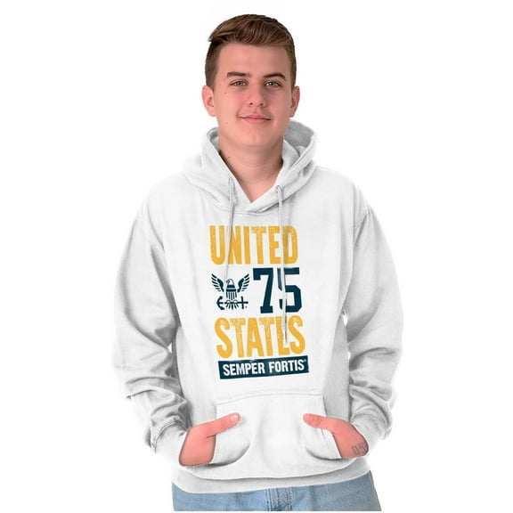United States Semper Fortis Navy Hoodie Sweatshirt Women Men Brisco Brands S