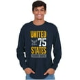 thumbnail image 1 of United States Semper Fortis Navy Long Sleeve TShirt Men Women Brisco Brands S, 1 of 1