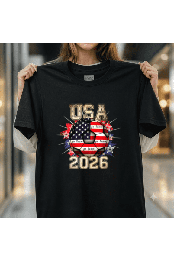 United States Soccer Go Team Stars Global Tournament 2026 Tee Unisex T-Shirt, up to size 5XL