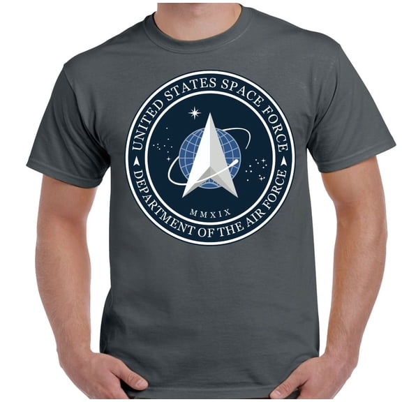 United States Space Force Charcoal Shirt-XL