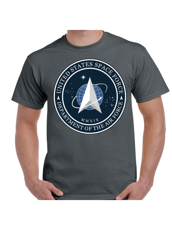 United States Space Force Charcoal Shirt-XL