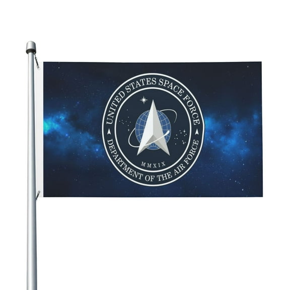 United States Space Force Flags for Yard Outside Decorations 3x5 Ft Double Sided for Home Indoor Outdoor Lawn Balcony Corridor Party