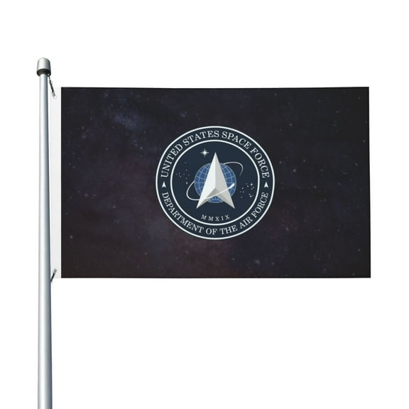 United States Space Force Flags for Yard Outside Decorations 3x5 Ft Double Sided for Home Indoor Outdoor Lawn Balcony Corridor Party