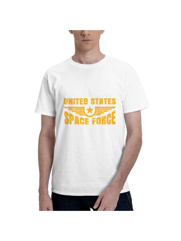United States Space Force Graphic Printed Tee Shirts Short Sleeve Shirts Tops for Men Women XXL