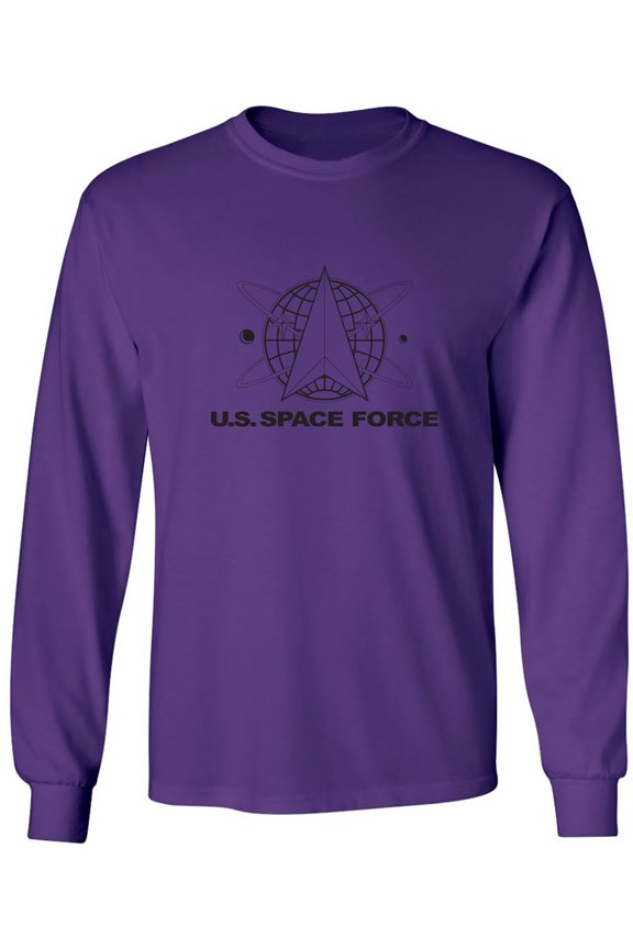 United States Space Force Logo 1 Adult Long Sleeve T-shirt