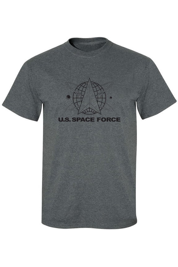 United States Space Force Logo 1 Adult Short Sleeve T-shirt