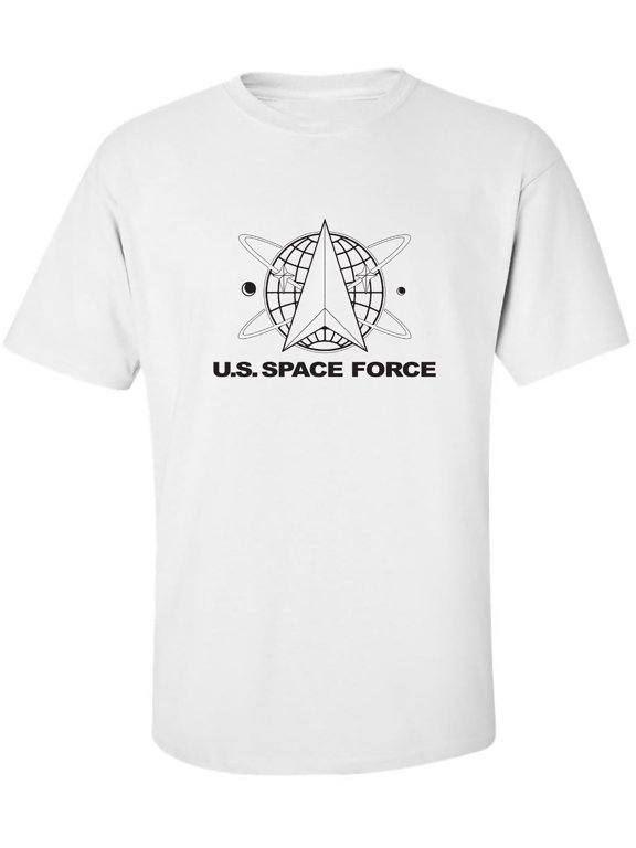 United States Space Force Logo 1 Adult Short Sleeve T-shirt
