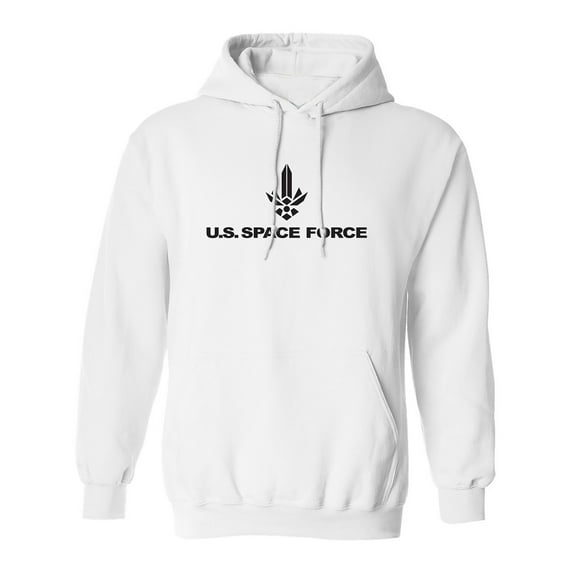 United States Space Force Logo 2 Adult Hooded Sweatshirt