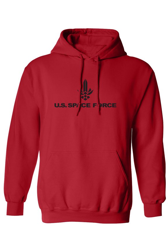 United States Space Force Logo 2 Adult Hooded Sweatshirt
