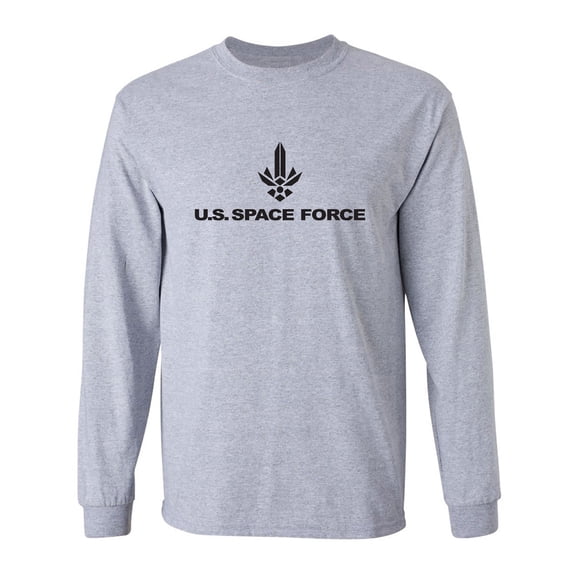 United States Space Force Logo 2 Adult Long Sleeve T-shirt