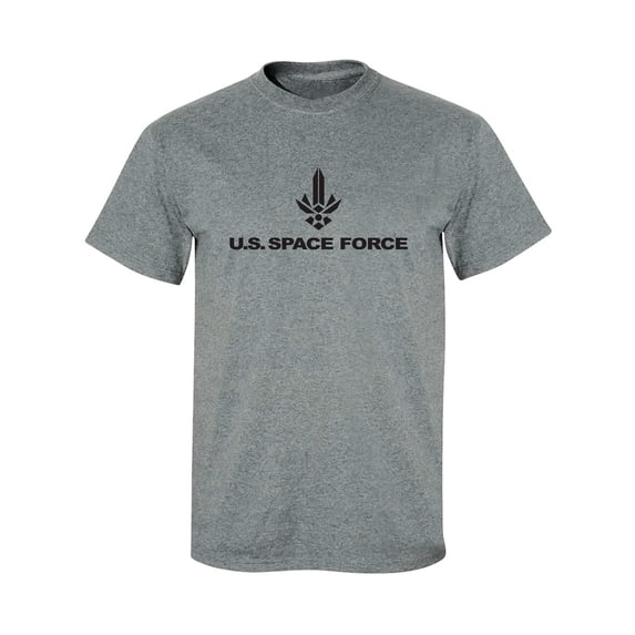 United States Space Force Logo 2 Adult Short Sleeve T-shirt