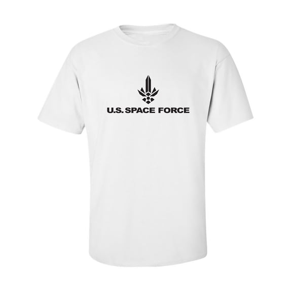 United States Space Force Logo 2 Adult Short Sleeve T-shirt